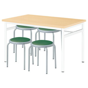 �Ј��H���e�[�u���Z�b�g 4�l�p ��� �H���e�[�u�� E-RHM-1275A 1�� + �ۈ֎qE-ST-25T 4�r �Ј��H���p�e�[�u�� �x�e�� �w���� �Ј��� ���H�X