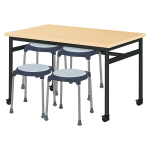 �Ј��H���e�[�u���Z�b�g 4�l�p ��� �H���e�[�u�� E-RHM-1275C 1�� + �ۈ֎qE-CUPPO-C 4�r �Ј��H���p�e�[�u�� �x�e�� �w���� �Ј��� ���H�X