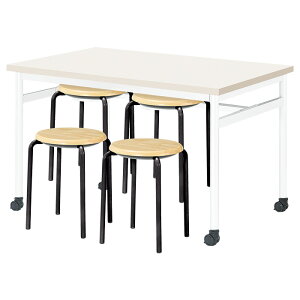 �Ј��H���e�[�u���Z�b�g 4�l�p ��� �H���e�[�u�� E-RHM-1275C 1�� + �ۈ֎qE-CX-56 4�r �Ј��H���p�e�[�u�� �x�e�� �w���� �Ј��� ���H�X