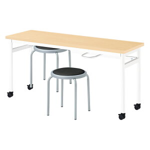 �Ј��H���e�[�u���Z�b�g 2�l�p ��� �H���e�[�u�� E-RHM-1545C 1�� + �ۈ֎qE-ST-25T 2�r �Ј��H���p�e�[�u�� �x�e�� �J�E���^�[�e�[�u��