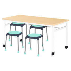 �Ј��H���e�[�u���Z�b�g 4�l�p ��� �H���e�[�u�� E-RHM-1575C 1�� + �ۈ֎qE-CUPPO-C 4�r �Ј��H���p�e�[�u�� �x�e�� �w���� �Ј��� ���H�X