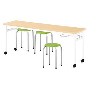 �Ј��H���e�[�u���Z�b�g 3�l�p ��� �H���e�[�u�� E-RHM-1845C 1�� + �ۈ֎qM-22 3�r �Ј��H���p�e�[�u�� �x�e�� �J�E���^�[�e�[�u��