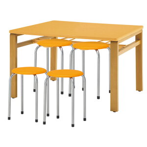 �Ј��H���e�[�u���Z�b�g 4�l�p ��� �H���e�[�u�� E-MU-1290 1�� + �ۈ֎q(M-22) 4�r �Ј��H���p�e�[�u�� �x�e�� �w���� �Ј��� �w�H �H�� �_�C�j���O ���H�X