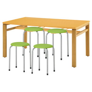 �Ј��H���e�[�u���Z�b�g 4�l�p ��� �H���e�[�u�� E-MU-1590 1�� + �ۈ֎q M-22 4�r �Ј��H���p�e�[�u�� �x�e�� �w���� �Ј��� �w�H �H�� �_�C�j���O ���H�X