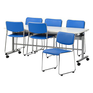 �Ј��H���e�[�u���Z�b�g 6�l�p ��� �H���e�[�u�� E-RFC-1875 1�r + �`�F�AE-FC-77V 6�r �Ј��H���p�e�[�u�� �x�e�� �w���� �Ј��� ���H�X