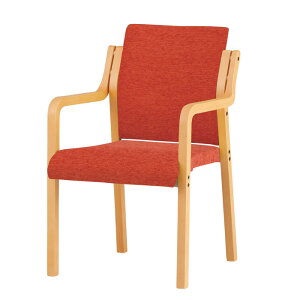 介護椅子 4脚セット 肘付 FVM-6AF-4 幅500x奥行595x高さ805 座面高415mm 布 老人ホーム デイサービス 福祉施設 介護施設用ダイニングチェア 病院 福祉施設 介護施設の椅子