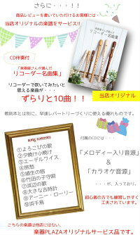 メック本格木製アルトリコーダー入門セット<<わかりやすい教本付き>>