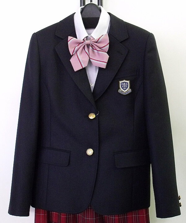 楽天市場】ミッシェルクラン制服スクールブレザー 濃紺 M-L2つボタン 