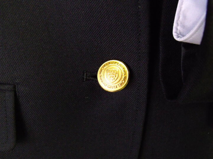 楽天市場】ミッシェルクラン制服スクールブレザー 濃紺 M-L2つボタン 