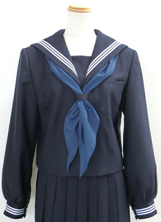 楽天市場】セーラー服 上衣 冬服 富士ヨットkomachiコマチ 紺 白三本線  
