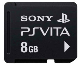 【新品】 PS Vita PlayStation Vitaメモリーカード8GB SONY純正品/新品未開封品ですがパッケージに少し傷みよごれ等がある場合がございます