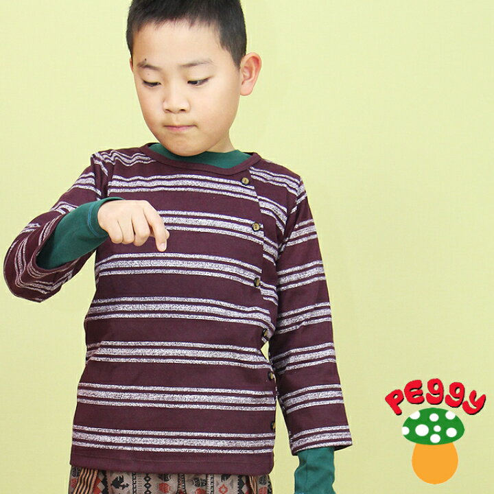 楽天市場 キッズ 子供服 カットソー 長袖 男の子 女の子 3歳 7歳 95 1サイズ おしゃれ かわいい ポップ レトロ アジアン エスニック ガネーシャ