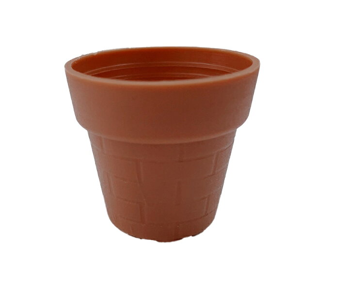 楽天市場】1寸鉢 茶色 100個セット 3.8cm（内径3.5cm） プラ鉢 