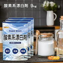 酸素系漂白剤 3kg×3袋 Oxygen bleach (過炭酸ナトリウム 100%) 洗濯槽クリーナー 洗濯 掃除に NICHIGA(ニチガ) TK2