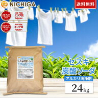 セスキ炭酸ソーダ 24kg 【送料無料！(北海道・九州・沖縄を除く)・同梱不可】 アルカリ洗浄剤 NICHIGA(ニ…