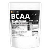 BCAA 2:1:1（国内製造） 500g 植物由来 分岐鎖アミノ酸 香料不使用・甘味料不使用 [02] NICHIGA(ニチガ) …