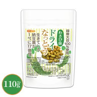 ドライなっとう ＜わさび味＞ 110g 国産大豆100％使用 DRY NATTO 生きている納豆菌17億個 ナットウキナー…