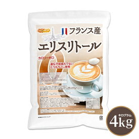 フランス産 エリスリトール 4kg カロリーゼロ 遺伝子組換えでない とうもろこし使用 天然由来 希少糖 糖質制限 NICHIGA(ニチガ) TK1