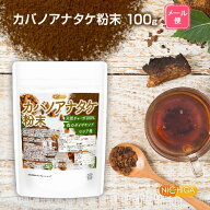 カバノアナタケ 粉末 100g 【送料無料】【メール便で郵便ポストにお届け】【代引不可】【時間指定不可】 …
