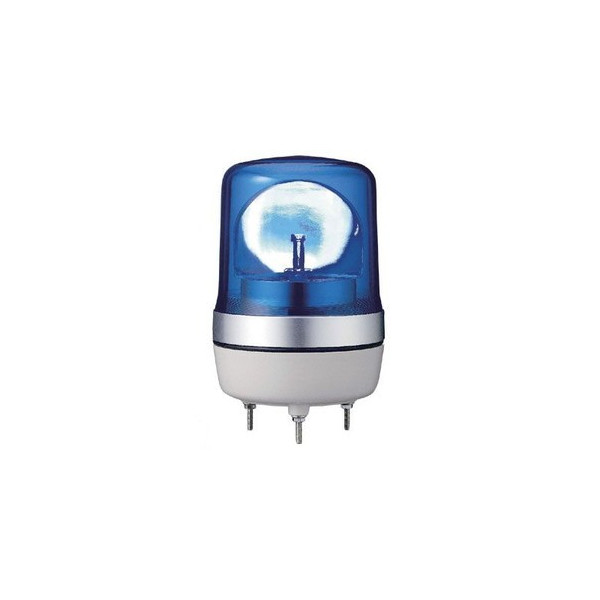 視認性の良い小型回転灯 送料無料 小型LED回転灯 ブルー PKL-106 DC24V 【数量限定】 50%OFF