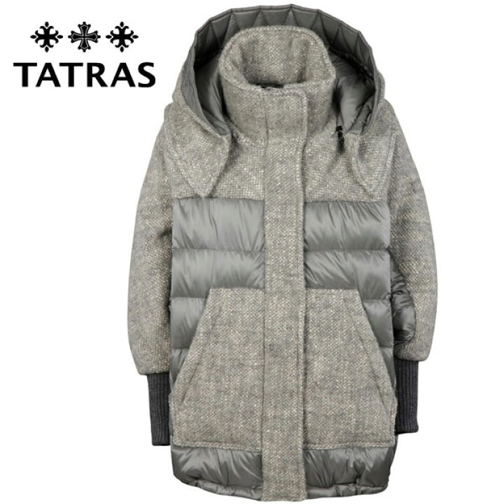 楽天市場 Tatras タトラスbrez Ltat18a4700 ダウンジャケット ライトグレー ダウンジャケット レディース ダウン ｇｃｊ ｓｔｏｒｅ