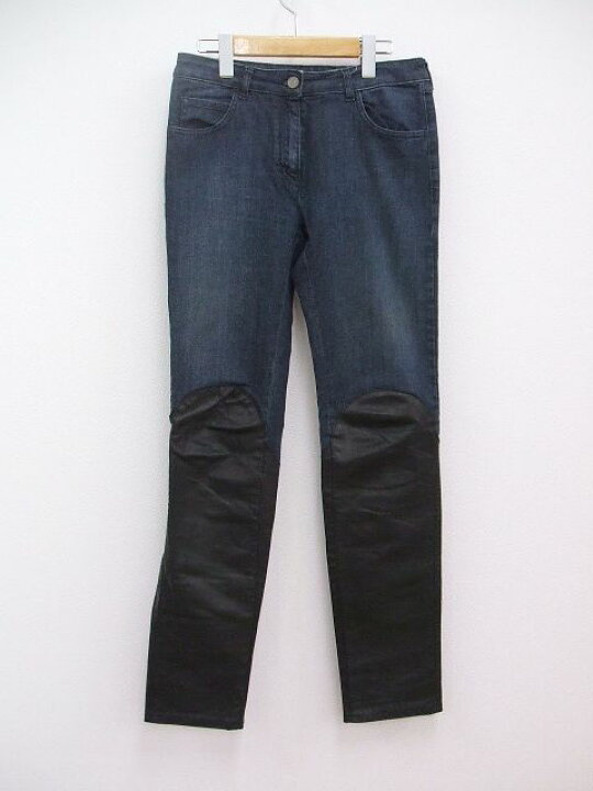 楽天市場】MM6×OPENING CEREMONY マルジェラ レザー切替デニムパンツ  