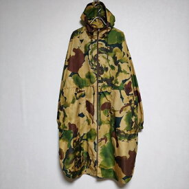 R&D.M.Co- CAMO HOODIE COAT 5821 定価61600円 ポリエステル コート カモフラ レディース オールドマンズテーラー【中古】3-1102M∞