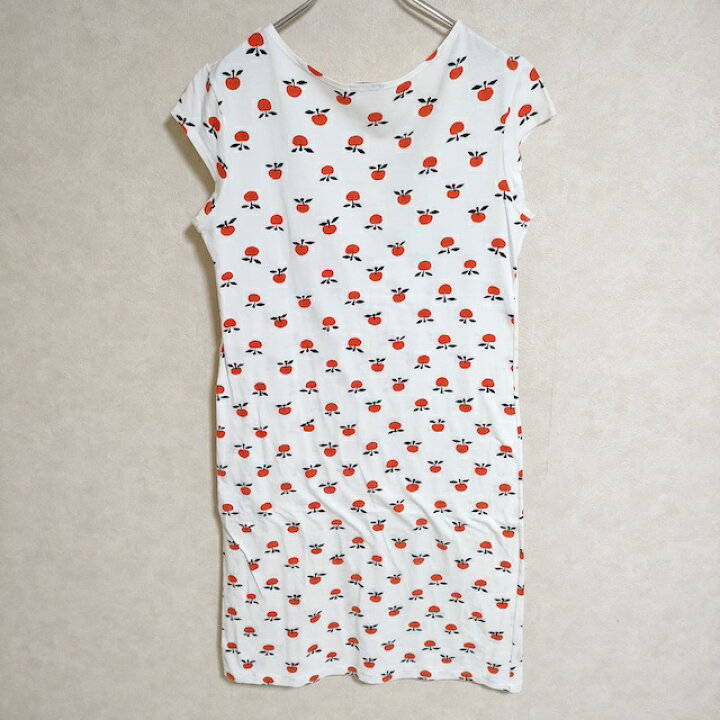 楽天市場】marimekko りんご omena サイズS ワンピース ホワイト  