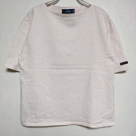 SAINT JAMES ウエッソン SM F3.5 Tシャツ カットソー 霜降りピンク レディース セントジェームス【中古】3-0708S∞
