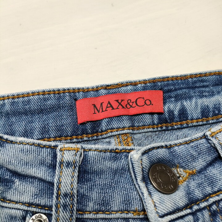 楽天市場】MAX & Co. ダメージ加工 スキニー サイズ25 デニムパンツ 