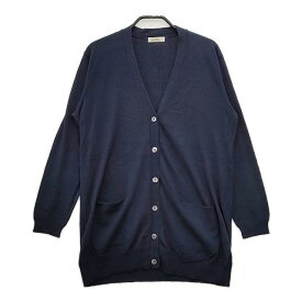 nest Robe 01123-1014 コットン カシミヤ カーディガン ネイビー レディース ネストローブ【中古】5-0619T