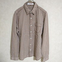 楽天市場】homspun ホームスパン ギンガムチェック ブラウスの通販