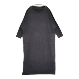 vie evam eva sweat one-piece sumi スミクロ 定価28600円 V233C902 ワンピース 23AW ブラック レディース ヴィー エヴァムエヴァ【中古】6-0513M