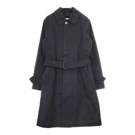 HYKE ライナー付き ステンカラーコート 151-17051 サイズ1 ステンカラーコート ブラック レディース ハイク【中古】4-1204T