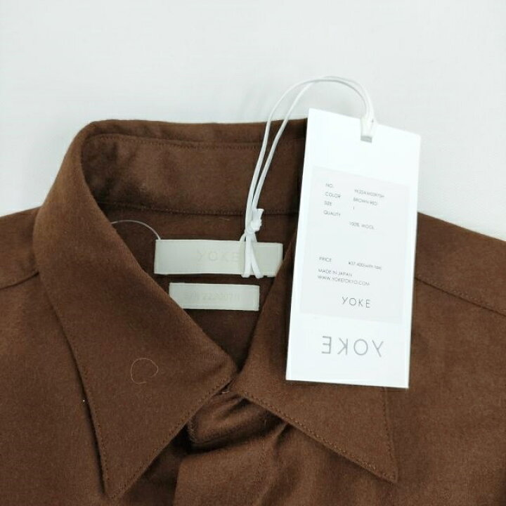 楽天市場】YOKE 新品 COVERED OVERSIZE SHIRT 定価37400円 オーバー 
