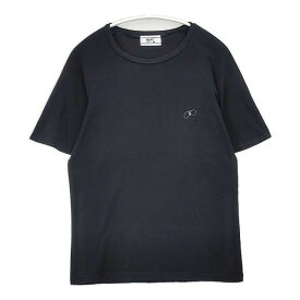 mina perhonen laundry choucho 刺繍 ms8967 半袖Tシャツ カットソー ブラック レディース ミナペルホネンランドリー【中古】6-0608S