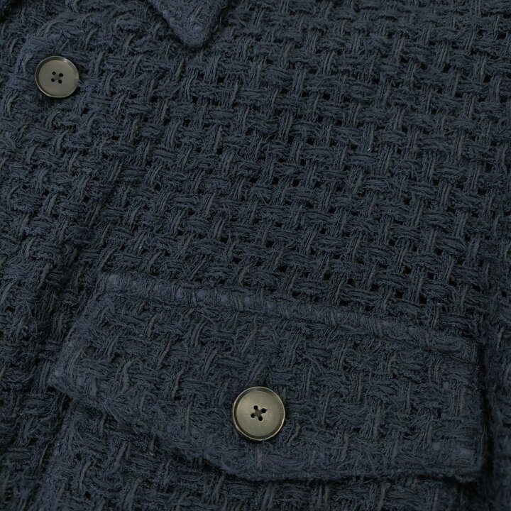 楽天市場】AURALEE 新品 HOMESPUN SUMMER TWEED MESH SHIRT A24SS01HM 