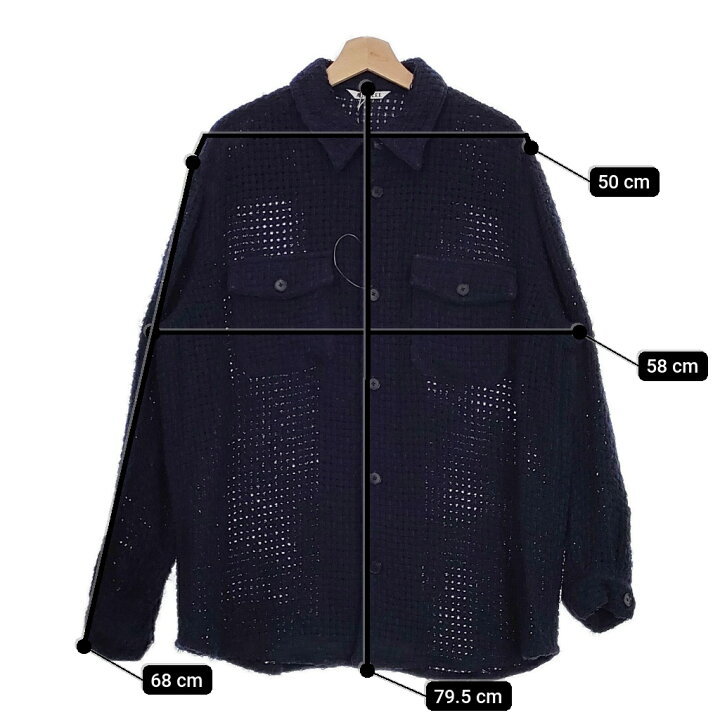 楽天市場】AURALEE 新品 HOMESPUN SUMMER TWEED MESH SHIRT A24SS01HM 