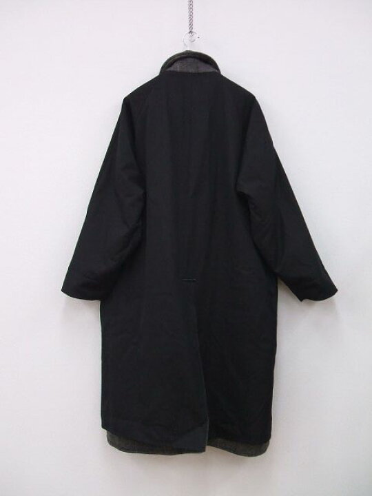 楽天市場】YOKE REVERSIBLE KNIT BAL COLLAR COAT 新品タグ付 