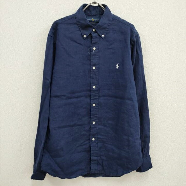楽天市場】RALPH LAUREN リネンボタンダウンシャツ CLASSIC FIT サイズ 