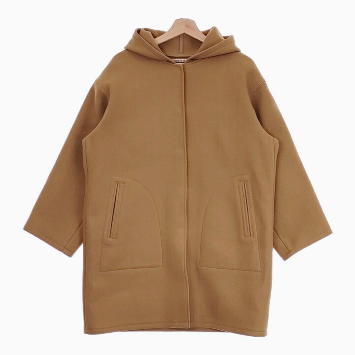 楽天市場】AURALEE HEAVY MELTON HOODED COAT A7AC04HM サイズ1 コート 