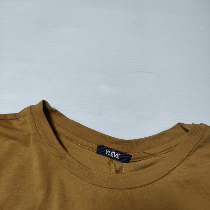 楽天市場】YLEVE オーガニックコットン 半袖 ロング ワンピース 