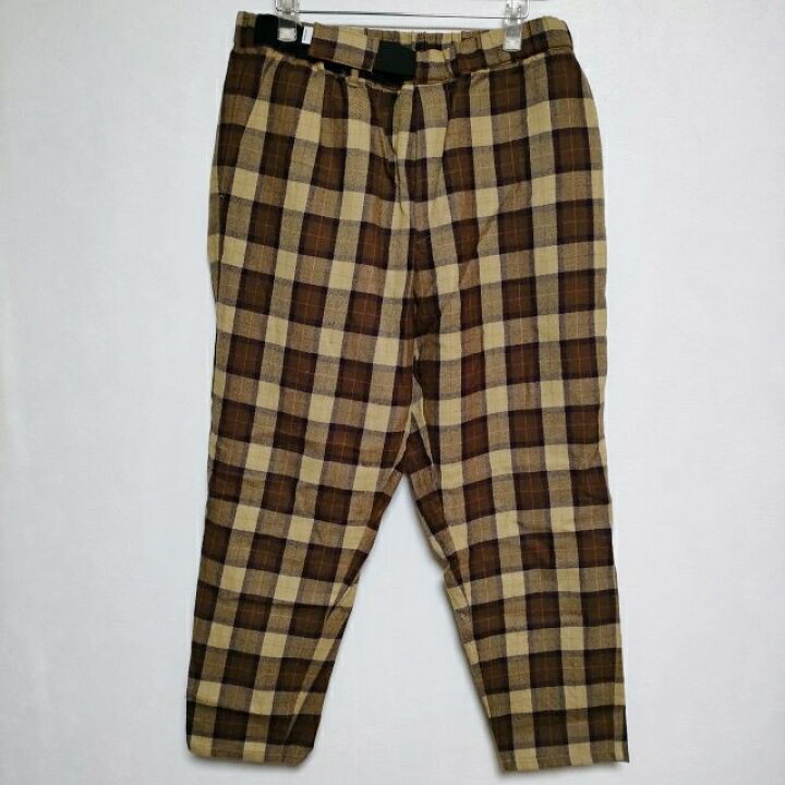 楽天市場】Graphpaper Wool check cook pants GM194-40527 定価35200円 