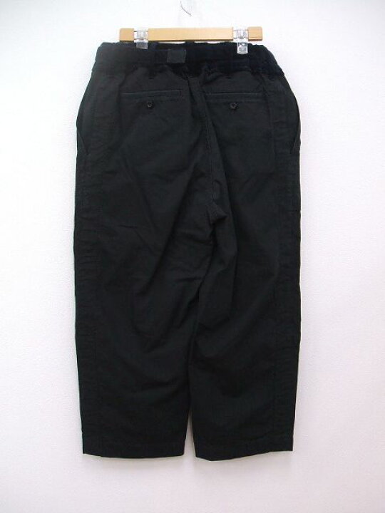 楽天市場】Sacai FABRIC COMBO CROPPED PANTS 20-02220M サイズ2 