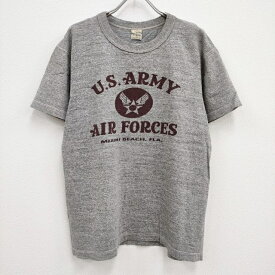 Buzz Rickson's U.S.ARMY AIR FORCE 東洋エンタープライズ サイズL 半袖Tシャツ カットソー グレー メンズ バズリクソンズ【中古】3-0706S♪