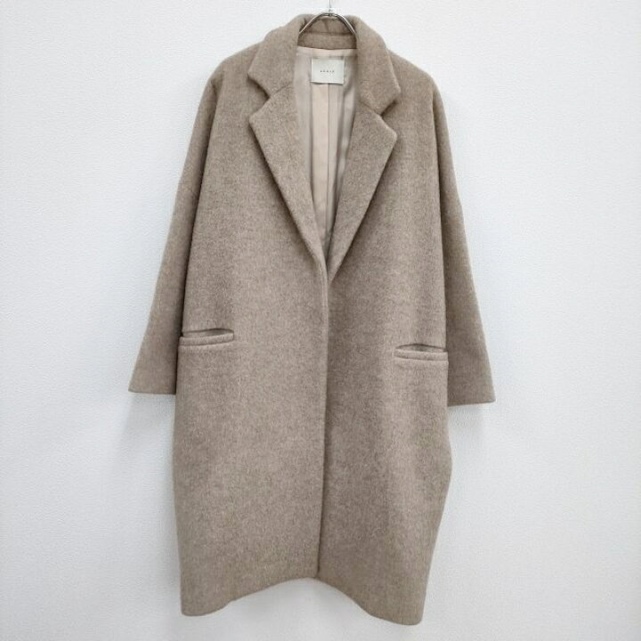 楽天市場】ARGUE ALPACA WOOL BOXY COAT ウールアルパカ オーバー 