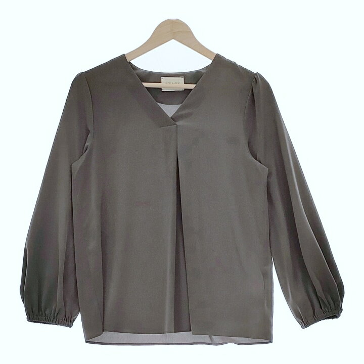楽天市場】UNITED ARROWS パフスリーブ Vネック ブラウス 定価17600円 