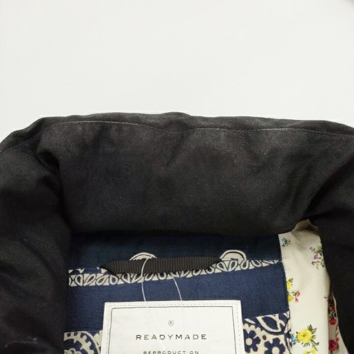 楽天市場】READYMADE RE-CO-NV-00-00-108 BANDANA DOWN JACKET  
