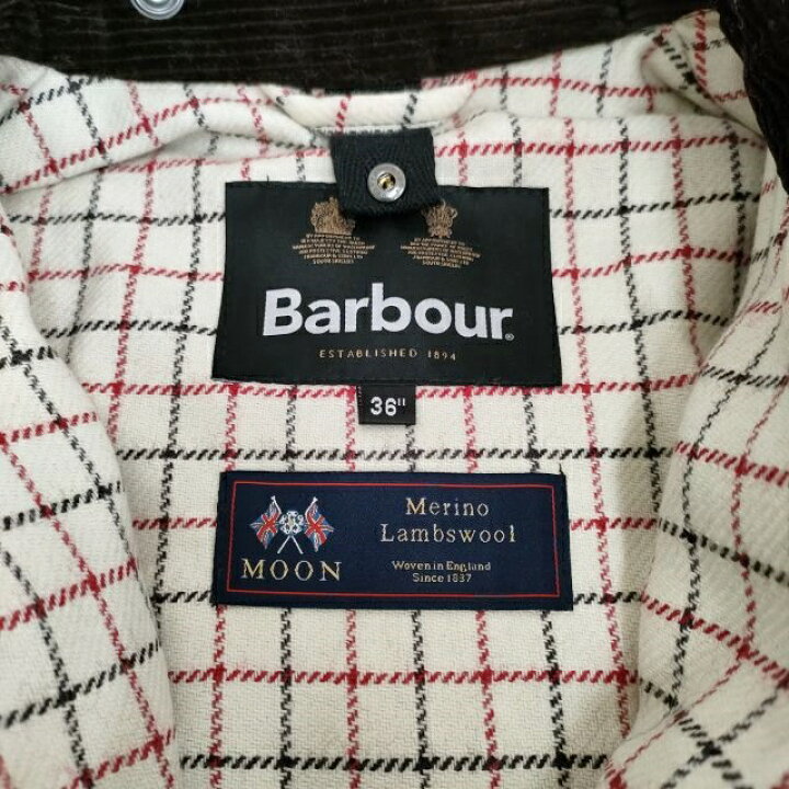 楽天市場】Barbour/BEAUTY&YOUTH 別注 BORDER MOONファブリック  