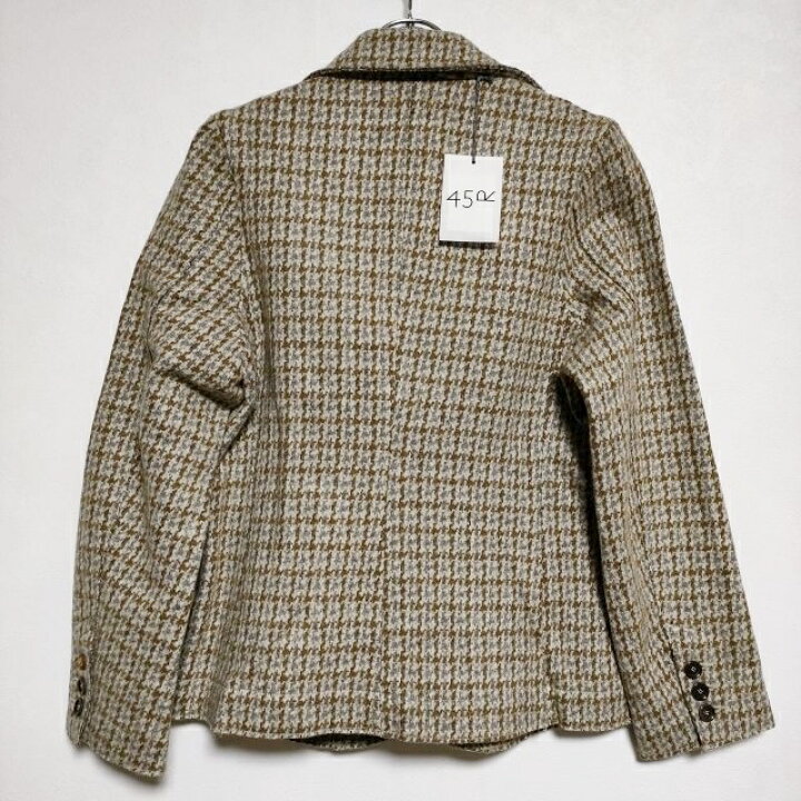 楽天市場】45R/45rpm 新品 ジャージフラノの四角ジャケット 定価60500 